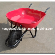 Qingdao Home and Garden Wheel Barrow tiene bandeja de acero